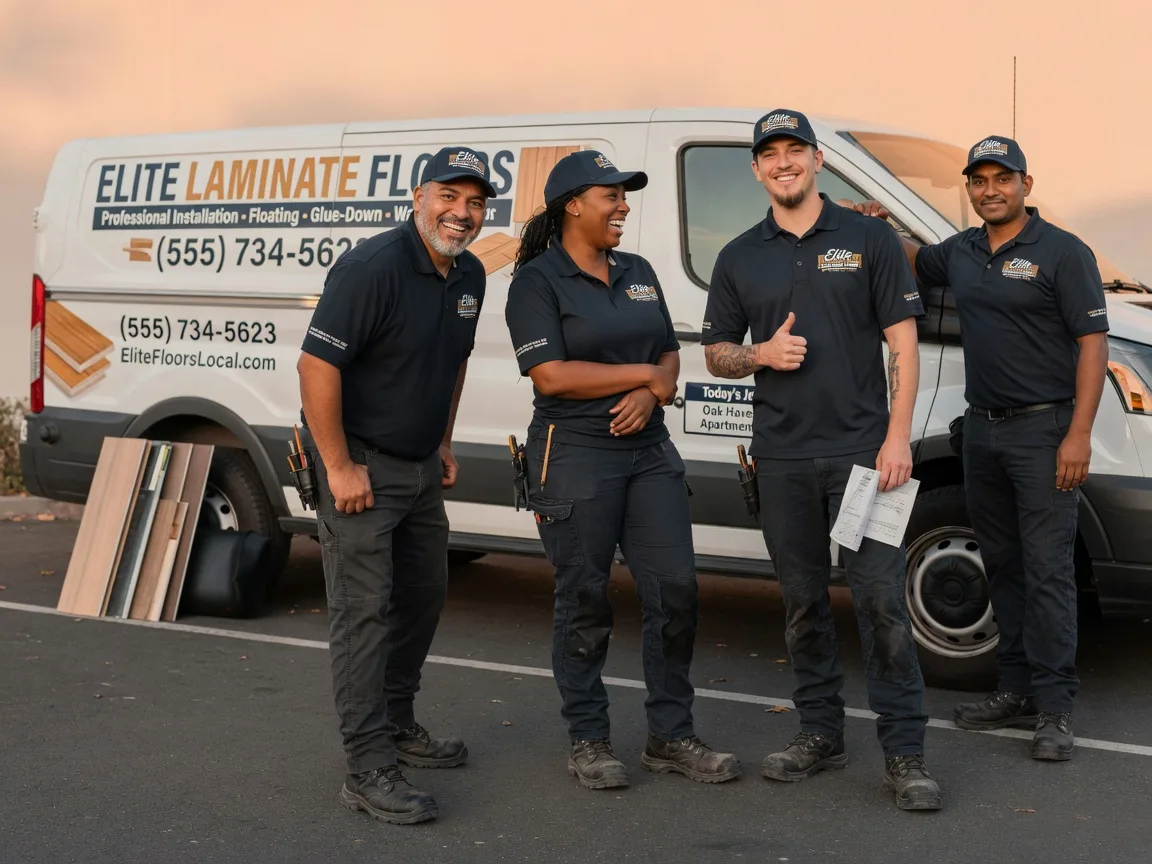 Laminate flooring installation company in Buchanan, ND